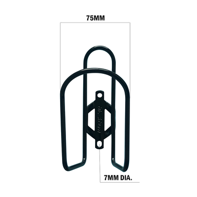 72-010-0 MODULAR SOLUTIONS ALUMINUM BOTTLE CAGE HOLDS WATER BOTTLE